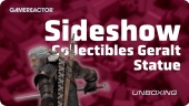 The Witcher 3: Wild Hunt Geralt Statue by Sideshow Collectibles - Unboxing